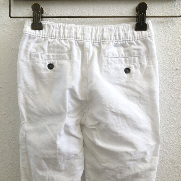 JANIE AND JACK The Linen-Cotton Pull-On Pant Size 4 - Picture 3 of 8